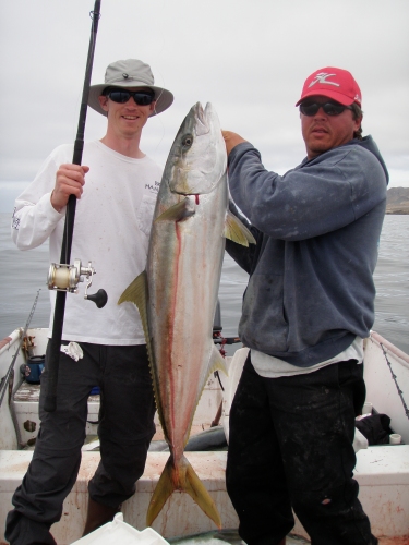 Rob with a mid 30 class yellow on a Tady 45