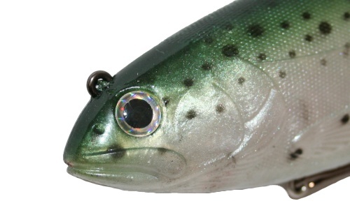 Reaction Strike 7" Bass Harasser Slow Fall California Trout for sale online 